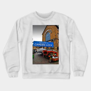 Camden Lock Market London NW1 England Crewneck Sweatshirt